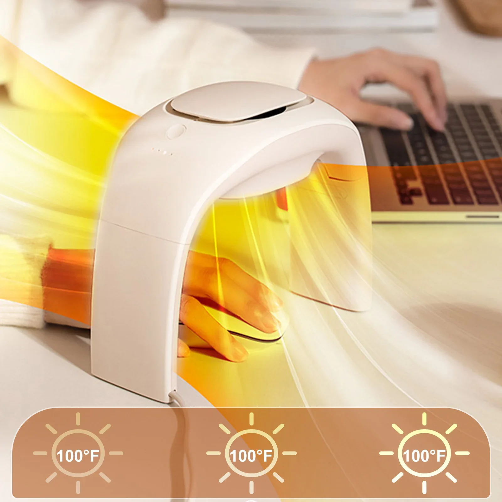 The Office Tech - Eary Taşınabilir Kışlık Fare Şeklinde El