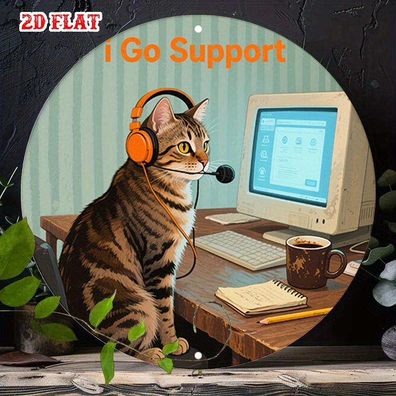 The Office Tech - CIFBUY 2D Düz Komik Teknik Destek