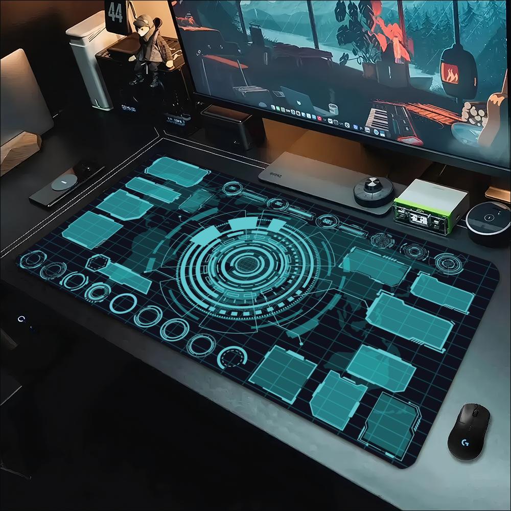 The Office Tech - Cyber Tech Konsol Arayüzü Baskılı Genişletilmiş